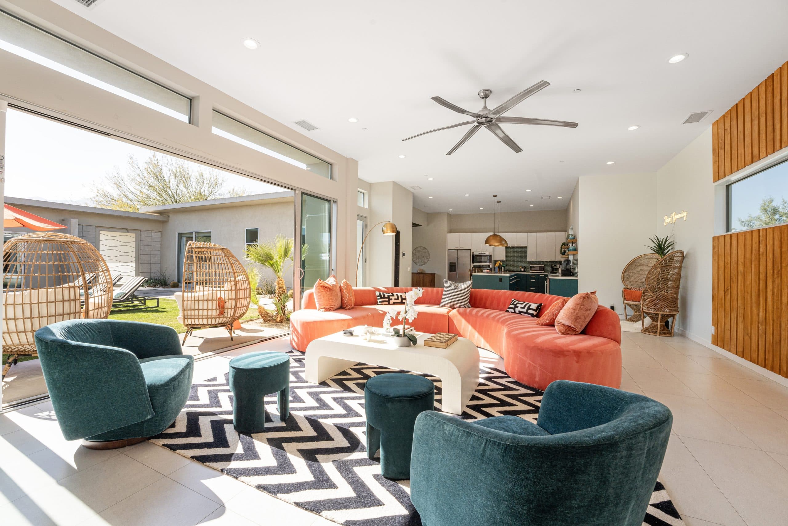 Retro-chic, freshly renovated